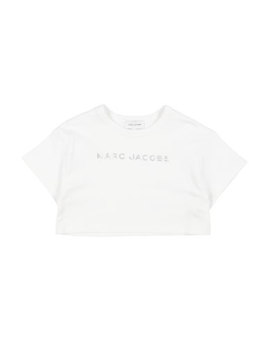 MARC JACOBS MARC JACOBS TODDLER GIRL T-SHIRT WHITE SIZE 5 COTTON