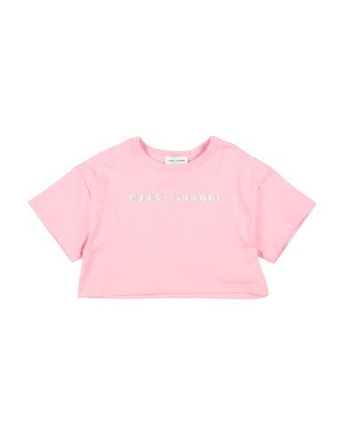 MARC JACOBS MARC JACOBS TODDLER GIRL T-SHIRT PINK SIZE 5 COTTON