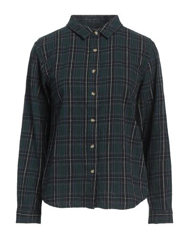 Scout Woman Shirt Dark Green Size M Cotton