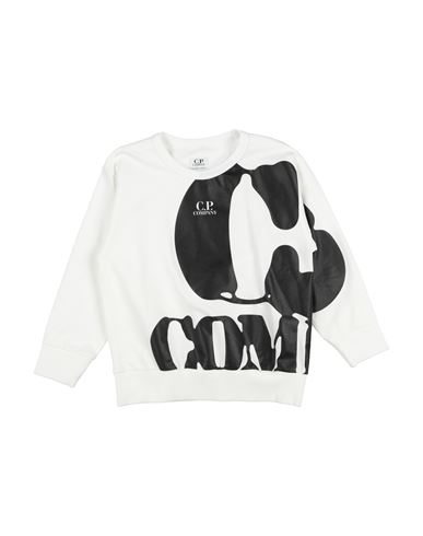 Shop C.p. Company Undersixteen C. P. Company Undersixteen Toddler Boy Sweatshirt White Size 6 Cotton, Elastane