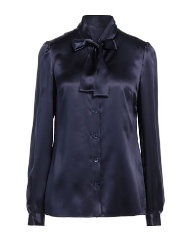 Dolce & Gabbana Woman Shirt Dark Purple Size 6 Silk