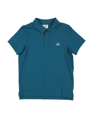 C.p. Company Undersixteen C. P. Company Undersixteen Toddler Boy Polo Shirt Deep Teal Size 6 Cotton
