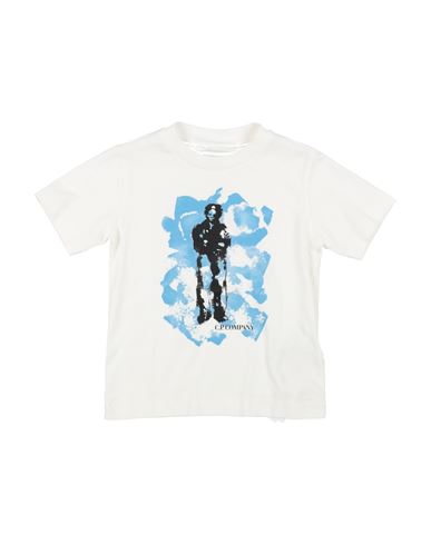 Shop C.p. Company Undersixteen C. P. Company Undersixteen Toddler Boy T-shirt Off White Size 6 Cotton, Elastane