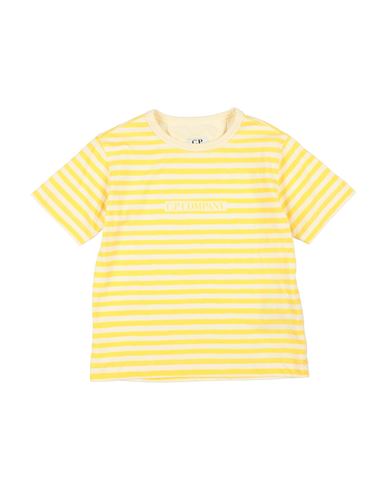 C.p. Company Undersixteen C. P. Company Undersixteen Toddler Boy T-shirt Yellow Size 6 Cotton
