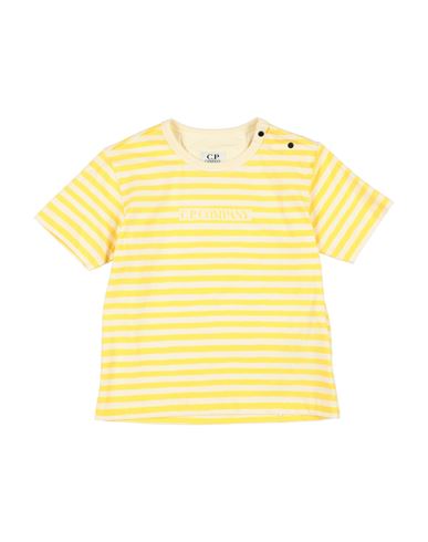 C.p. Company Undersixteen C. P. Company Undersixteen Toddler Boy T-shirt Yellow Size 6 Cotton