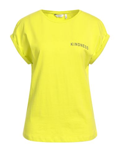 B.young B. Young Woman T-shirt Lime Green Size S Cotton