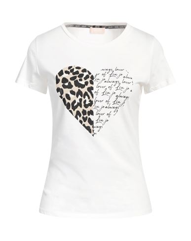 Liu •jo Woman T-shirt White Size Xs Cotton