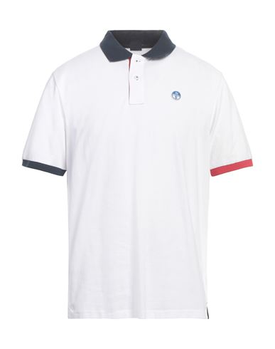 North Sails Man Polo Shirt White Size Xs Cotton