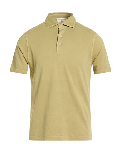 Filippo De Laurentiis Man Polo Shirt Sage Green Size 40 Cotton In Multi