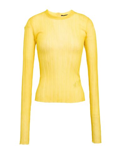 Dolce & Gabbana Woman Top Yellow Size 8 Polyester