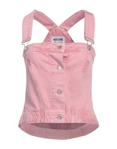 Moschino Jeans Woman Top Antique Rose Size M Cotton