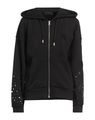 4giveness Woman Sweatshirt Black Size M Cotton
