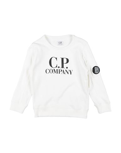 Shop C.p. Company Undersixteen C. P. Company Undersixteen Toddler Boy Sweatshirt White Size 6 Cotton