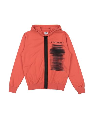 Shop C.p. Company Undersixteen C. P. Company Undersixteen Toddler Boy Sweatshirt Orange Size 6 Cotton