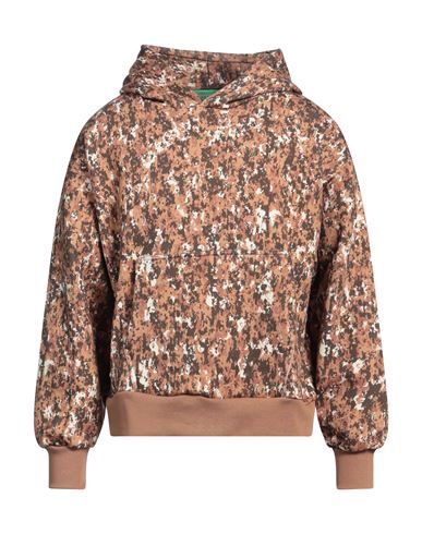 Garment Workshop Man Sweatshirt Camel Size Xxl Cotton