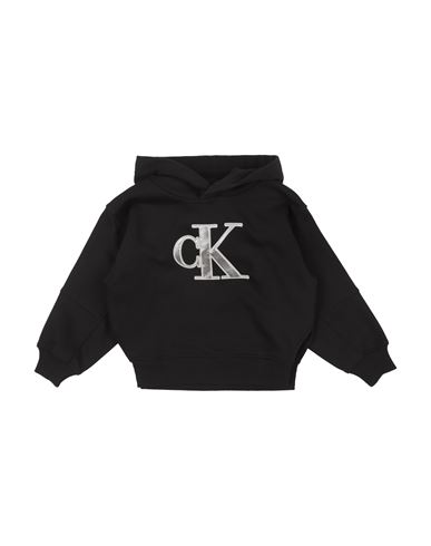 Calvin Klein Jeans Est.1978 Calvin Klein Jeans Toddler Girl Sweatshirt Black Size 4 Cotton