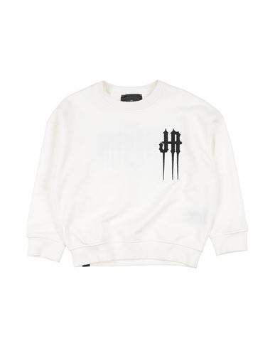 John Richmond Toddler Boy Sweatshirt White Size 6 Cotton, Polyester In White