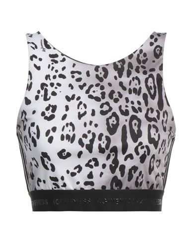 4giveness Woman Top Light Grey Size M Polyester, Elastane