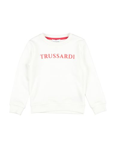 Trussardi Junior Toddler Boy Sweatshirt Off White Size 6 Cotton In White