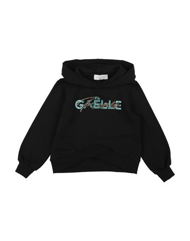 Gaelle Paris Babies' Gaëlle Paris Toddler Girl Sweatshirt Black Size 6 Cotton, Elastane