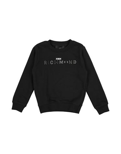 John Richmond Toddler Boy Sweatshirt Black Size 6 Cotton, Polyester In Black