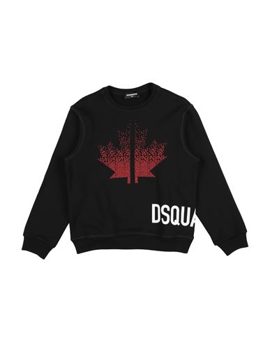 Dsquared2 Babies'  Toddler Boy Sweatshirt Black Size 6 Cotton