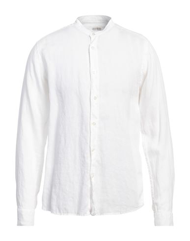 Guglielminotti Man Shirt White Size M Linen