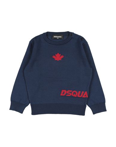 Dsquared2 Toddler Boy Sweater Blue Size 3 Acrylic, Wool In Blue