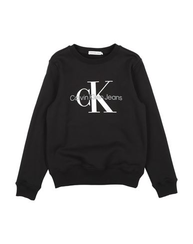 Calvin Klein Jeans Est.1978 Calvin Klein Jeans Toddler Girl Sweatshirt Black Size 6 Cotton In Black