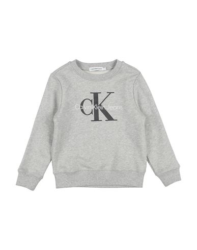 Calvin Klein Jeans Est.1978 Calvin Klein Jeans Toddler Girl Sweatshirt Light Grey Size 4 Cotton