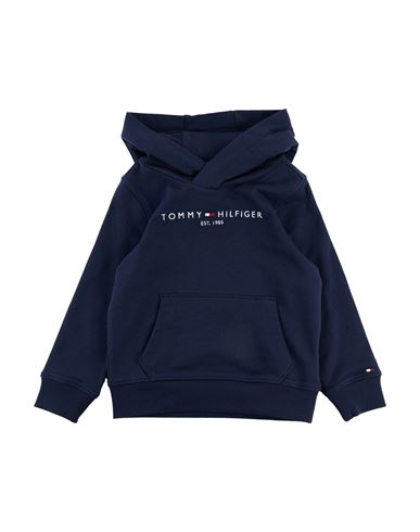 Tommy Hilfiger Toddler Boy Sweatshirt Navy Size 6 Cotton In Blue