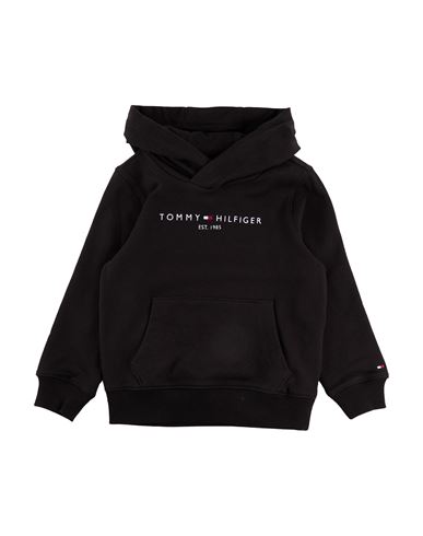 Tommy Hilfiger Newborn Boy Sweatshirt Black Size 3 Cotton