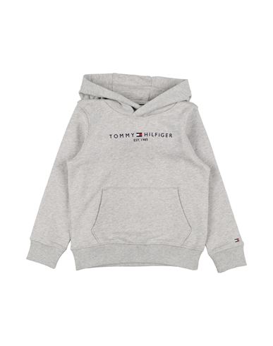 Tommy Hilfiger Toddler Boy Sweatshirt Grey Size 5 Cotton In Gray