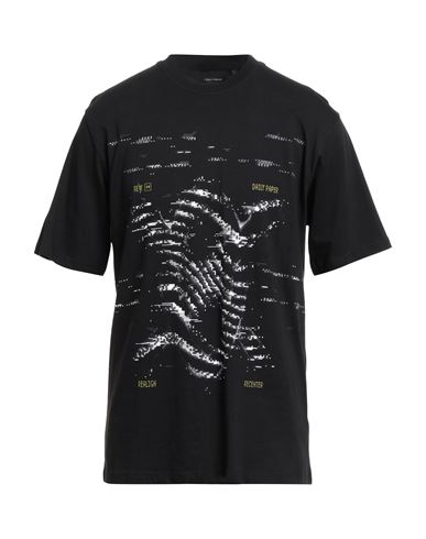 Daily Paper Man T-shirt Black Size M Cotton