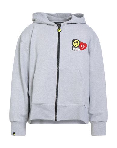 Barrow Man Sweatshirt Light Grey Size L Cotton In Gray