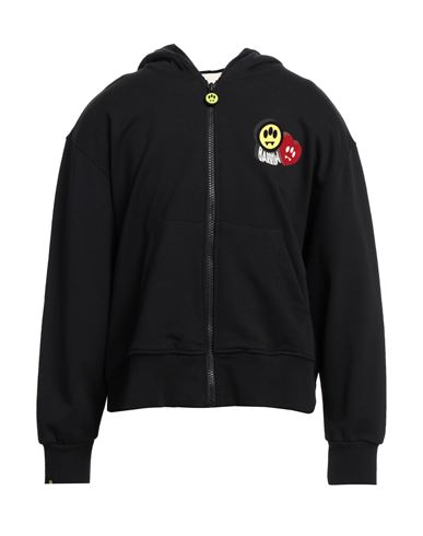Barrow Man Sweatshirt Black Size L Cotton In Black