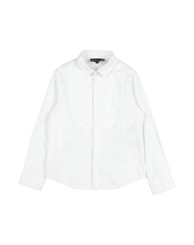 Emporio Armani Toddler Boy Shirt White Size 7 Cotton