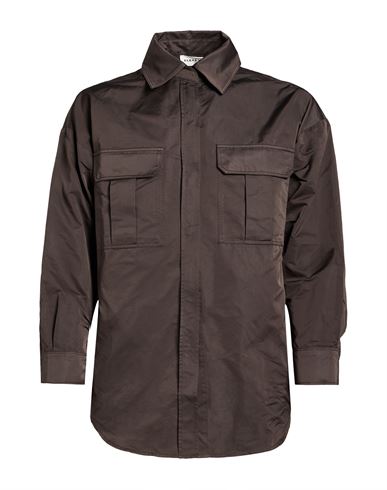 P.a.r.o.s.h P. A.r. O.s. H. Man Shirt Charcoal Size M Polyester In Grey