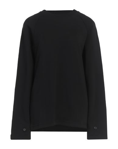 Helmut Lang Woman Sweatshirt Black Size L Cotton