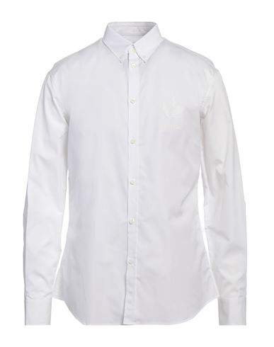 Dsquared2 Man Shirt White Size 46 Cotton In White