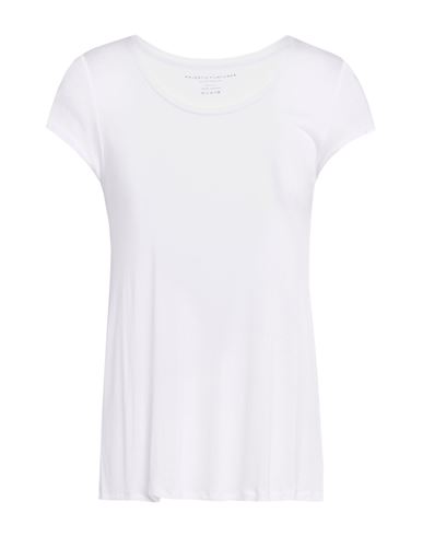 Majestic Filatures Woman T-shirt White Size 1 Viscose In White