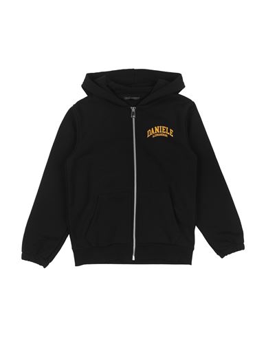 Daniele Alessandrini Toddler Boy Sweatshirt Black Size 4 Cotton In Black