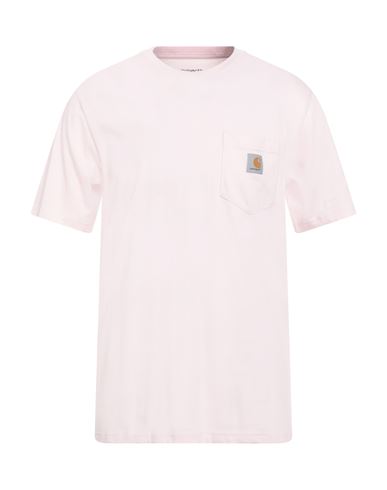 Carhartt Man T-shirt Pink Size M Cotton