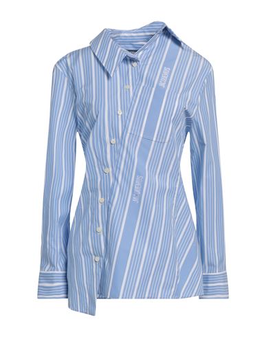 Jacquemus Tailored Striped Shirt With Design And Signature Detailing