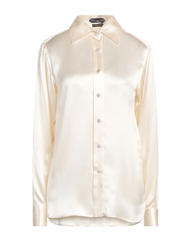 Tom Ford Woman Shirt Cream Size 4 Silk