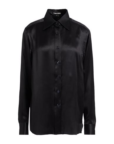 Tom Ford Stretch Silk Satin Relaxed Fit Shirt Clothing