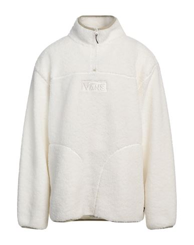 Vans Man Sweatshirt Cream Size Xl Polyester