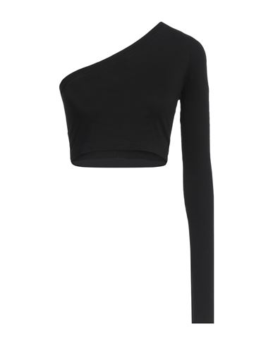 Rick Owens Woman Top Black Size 4 Cotton