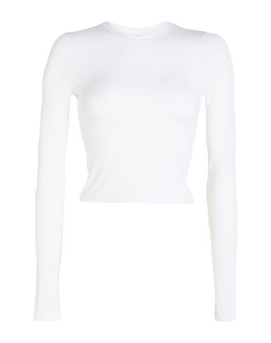 Shop Wardrobe.nyc Wardrobe. Nyc Woman T-shirt White Size S Polyamide, Elastane