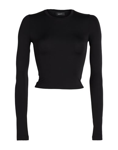 Wardrobe.nyc Wardrobe. Nyc Woman T-shirt Black Size Xs Polyamide, Elastane